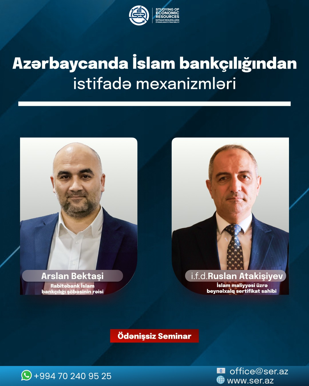Sumqayıt şəhərində  “Azərbaycanda İslam bankçılığından istifadə mexanizmləri” mövzusunda təlim
